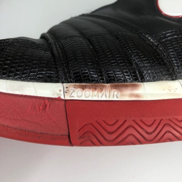 Nike Mens Shox VC 4 Basketball Shoes Black 310379-011 2004 Lace Up Mid Top 11.5M - Picture 11 of 12